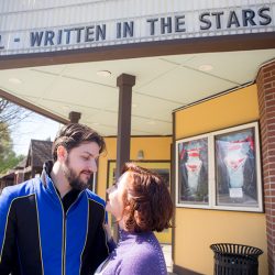 lydia and matt 0233 02548 26406297494 o - Mass Effect meets Star Trek at this theatrical science wedding Mass Effect meets Star Trek at this theatrical science wedding as seen on @offbeatbride
