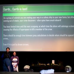 lydia and matt 0462 03724 26408200583 o - Mass Effect meets Star Trek at this theatrical science wedding Mass Effect meets Star Trek at this theatrical science wedding as seen on @offbeatbride