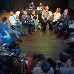 lydia and matt 0466 03747 26978395216 o - Mass Effect meets Star Trek at this theatrical science wedding Mass Effect meets Star Trek at this theatrical science wedding as seen on @offbeatbride