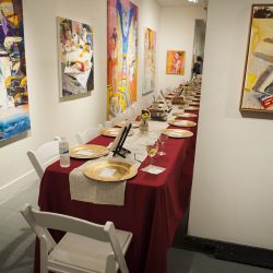 puja michael 163 24846645532 o - It's #dorklove at this comic book store and art gallery wedding It's #dorklove at this comic book and art gallery wedding as seen on @offbeatbride