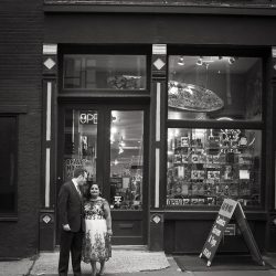 puja michael 95 24846646752 o - It's #dorklove at this comic book store and art gallery wedding It's #dorklove at this comic book store and art gallery wedding as seen on @offbeatbride