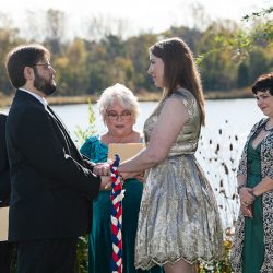07 Ceremony - Level up at this arcade adventure quest wedding Level up at this board games, arcade, adventure quest wedding as seen on @offbeatbride