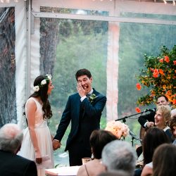 226 0121 - See the most beautiful backyard greenhouse wedding (with self-uniting musical ceremony!) Gorgeous greenhouse backyard wedding as seen on @offbeatbride