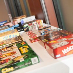 42 Reception Game Table - Level up at this arcade adventure quest wedding Level up at this board games, arcade, quest wedding as seen on @offbeatbride