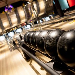 53 Reception Bowling Scene - Level up at this arcade adventure quest wedding Level up at this board games, arcade, quest wedding as seen on @offbeatbride