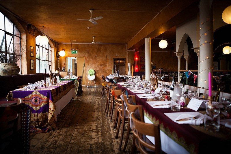 Reception logistics: How many people can fit around your reception tables?