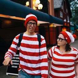 Corrie Aaron Engagement shoot 42 - It's easy to spot the adorable at this Where's Waldo engagement shoot Where's Waldo engagement shoot as seen on @offbeatbride