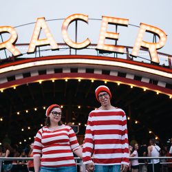 Corrie Aaron Engagement shoot 47 - It's easy to spot the adorable at this Where's Waldo engagement shoot Where's Waldo engagement shoot as seen on @offbeatbride