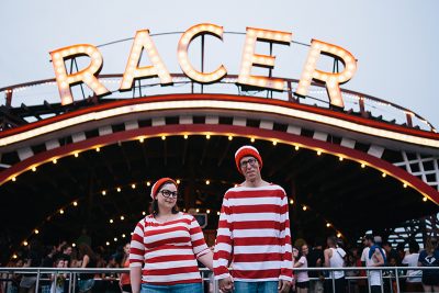 Corrie Aaron Engagement shoot 47 - It's easy to spot the adorable at this Where's Waldo engagement shoot Where's Waldo engagement shoot as seen on @offbeatbride