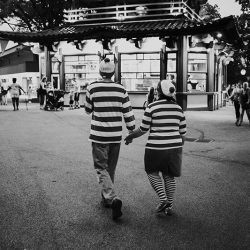 Corrie Aaron Engagement shoot 65 - It's easy to spot the adorable at this Where's Waldo engagement shoot Waldo engagement shoot as seen on @offbeatbride