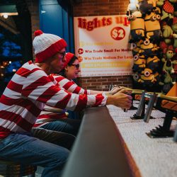 Corrie Aaron Engagement shoot 68 - It's easy to spot the adorable at this Where's Waldo engagement shoot Waldo engagement shoot as seen on @offbeatbride