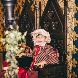 JamieTom 659 - This Tudor-themed wedding had birds of prey, archery, and amazing garb Tudor wedding as seen on @offbeatbride #medieval #tudor #wedding