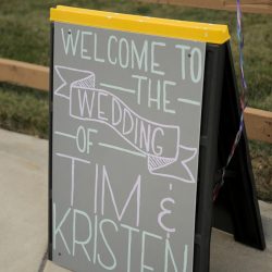 Wildflower backyard wedding as seen on @offbeatbride