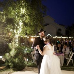 Wildflower backyard wedding as seen on @offbeatbride