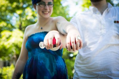 A real life Pokémon scavenger hunt proposal as seen on @offbeatbride