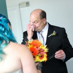 1O6A0485 - Rubber ducks and blue hair: we love this sea-inspired wedding meets masquerade Sea-inspired wedding meets masquerade