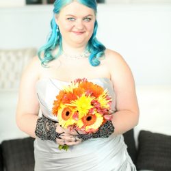 1O6A0739 - Rubber ducks and blue hair: we love this sea-inspired wedding meets masquerade sea-inspired wedding meets masquerade
