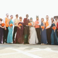 1O6A0834 - Rubber ducks and blue hair: we love this sea-inspired wedding meets masquerade Sea masquerade wedding meets masquerade