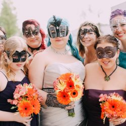 1O6A0867 - Rubber ducks and blue hair: we love this sea-inspired wedding meets masquerade Sea masquerade wedding meets masquerade