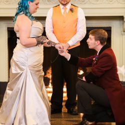 1O6A1219 2 - Rubber ducks and blue hair: we love this sea-inspired wedding meets masquerade Sea masquerade wedding meets masquerade