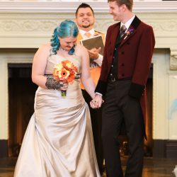 1O6A1237 - Rubber ducks and blue hair: we love this sea-inspired wedding meets masquerade Sea masquerade wedding meets masquerade