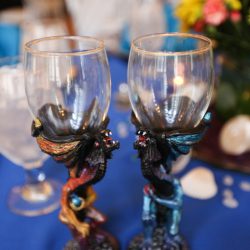 1O6A1430 - Rubber ducks and blue hair: we love this sea-inspired wedding meets masquerade Sea masquerade wedding meets masquerade