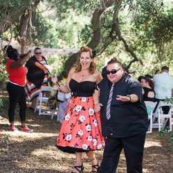 201606 25LileyWedding0246 - This rockabilly-themed wedding is retro fabulous This red rockabilly wedding is retro fabulous