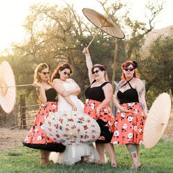 201606 25LileyWedding0632 - This rockabilly-themed wedding is retro fabulous This red rockabilly wedding is retro fabulous