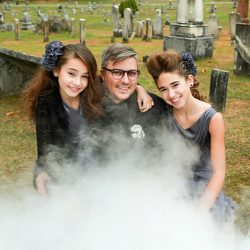 Use dry ice to spookify your wedding photos as seen on @offbeatbride #halloween #wedding