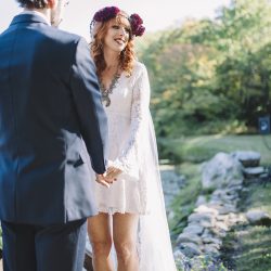 AJP8733 - This woodsy chic backyard wedding was a labor of love AJP8733