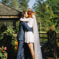 AJP8819 - This woodsy chic backyard wedding was a labor of love This woodsy chic backyard wedding was a labor of love