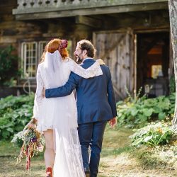 AJP8837 - This woodsy chic backyard wedding was a labor of love AJP8837