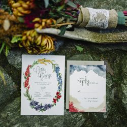 AJP8869 - This woodsy chic backyard wedding was a labor of love This woodsy backyard wedding was a labor of love