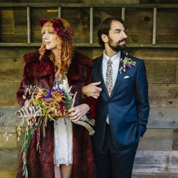 AJP9223 - This woodsy chic backyard wedding was a labor of love This woodsy backyard wedding was a labor of love