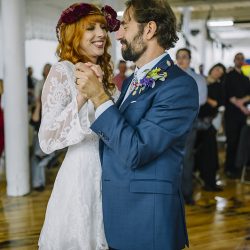 AJP9328 - This woodsy chic backyard wedding was a labor of love This woodsy backyard wedding was a labor of love