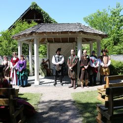 A Renaissance fairy tale fantasy wedding as seen on @offbeatbride #renaissance #wedding