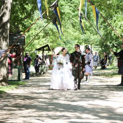 A Renaissance fairy tale fantasy wedding as seen on @offbeatbride #renaissance #wedding