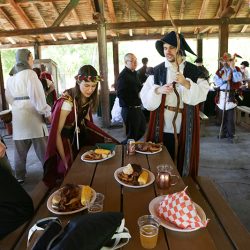 A Renaissance fantasy wedding as seen on @offbeatbride #renaissance #wedding