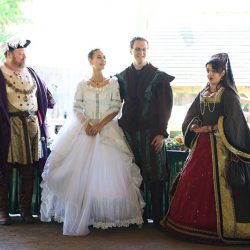 A Renaissance fantasy wedding as seen on @offbeatbride #renaissance #wedding