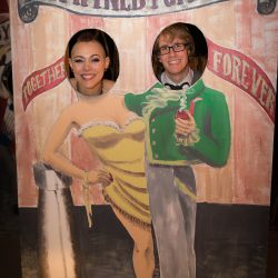 OBB1 0029 - A steampunk circus wedding with corsets, ringleaders, and the best flower girl you'll see today Awesome circus wedding as seen on @offbeatbride