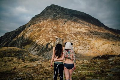 enchanted brides photography 1 2 - This topless engagement shoot on a cold mountain in Wales is super freeing (SFW!) Topless engagement shoot on a cold mountain in Wales as seen on @offbeatbride