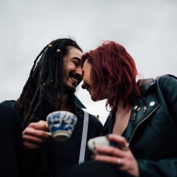 enchanted brides photography 114 - This topless engagement shoot on a cold mountain in Wales is super freeing (SFW!) Topless engagement photos on a cold mountain in Wales as seen on @offbeatbride