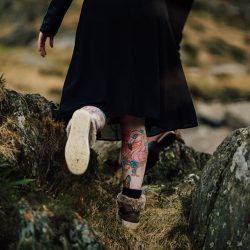 enchanted brides photography 154 - This topless engagement shoot on a cold mountain in Wales is super freeing (SFW!) Topless engagement photos on a cold mountain in Wales as seen on @offbeatbride