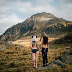 enchanted brides photography 2 2 - This topless engagement shoot on a cold mountain in Wales is super freeing (SFW!) Topless engagement shoot on a cold mountain in Wales as seen on @offbeatbride