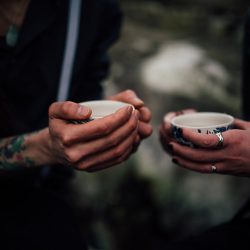 enchanted brides photography 79 - This topless engagement shoot on a cold mountain in Wales is super freeing (SFW!) Topless engagement photos on a cold mountain in Wales as seen on @offbeatbride