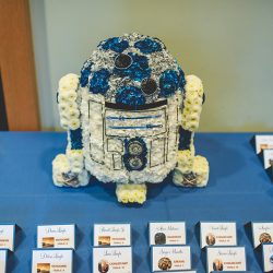 Harry Potter + Star Wars wedding as seen on @offbeatbride