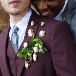 This super chic 1950s vintage wedding wins our hearts