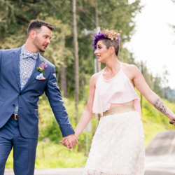 Fishler Graves Amanda Photographic 041616FishlerGravesWedding175 low - Gold crowns, purple hair, and tears galore at this Oregon schoolhouse wedding Fishler Graves Amanda Photographic 041616FishlerGravesWedding175 low
