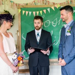 Fishler Graves Amanda Photographic 041616FishlerGravesWedding286 low - Gold crowns, purple hair, and tears galore at this Oregon schoolhouse wedding Adorable Oregon tiny wedding