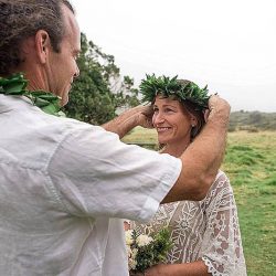 Off beat Bride Submission 0009 - An elopement in Maui with a volcano backdrop An elopement in Maui with a volcano backdrop as seen on @offbeatbride